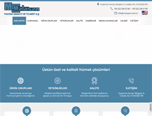 Tablet Screenshot of matasan.com.tr